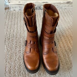 Frye Veronica Boot in Cognac